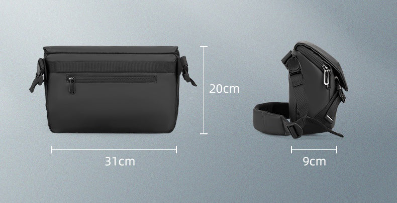 Water Repellent Messenger Bag Men Bags Shoulder Crossbody Fit 11 inch Ipad