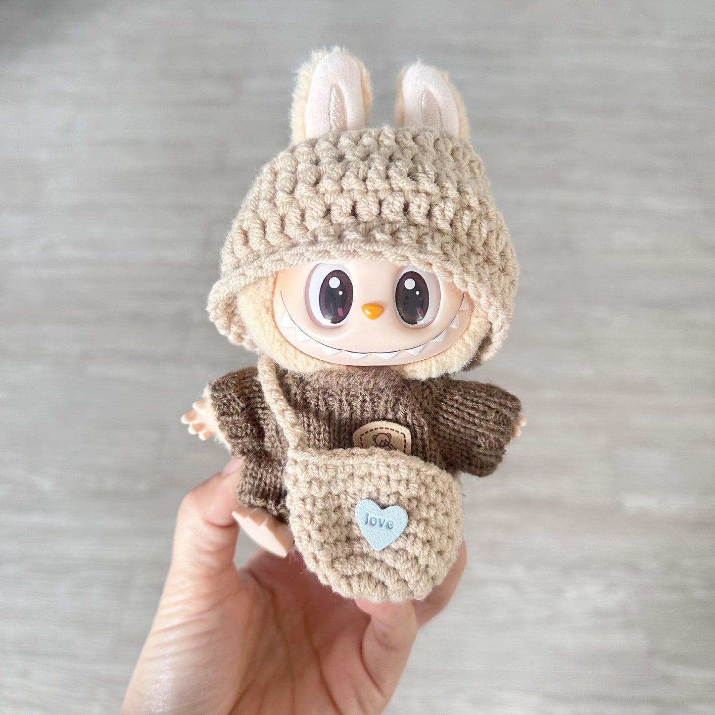 Doll Clothes For LABUBU Universal Baby Clothes Mini Plush Doll Clothing for Labubu I II III Idol Dolls Fans Gift