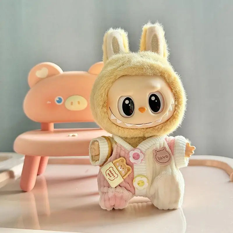 Mini Plush Doll'S Clothes Outfit Accessories For Labubu V1 V2 V3 Idol Dolls Clothing Gift DIY Accessories Gifts New Style