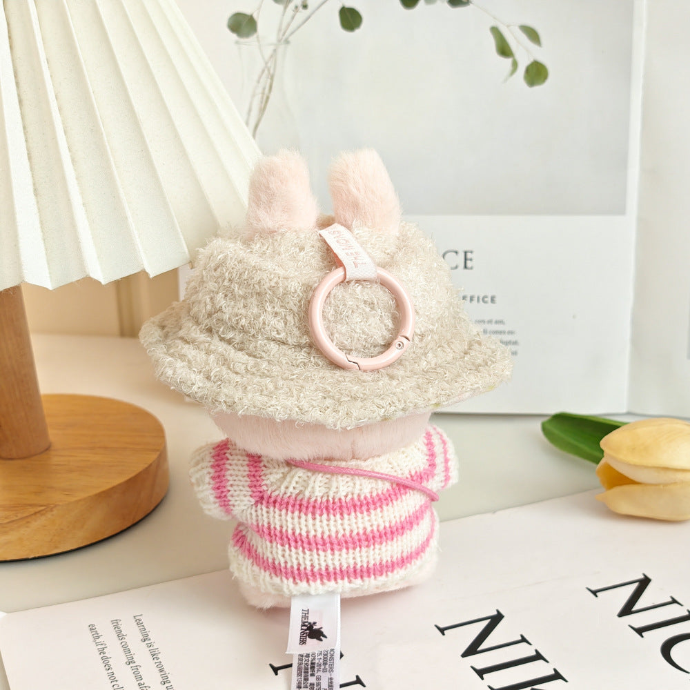 17cm labubu clothes outfit Plush doll clothes Cute Clothing DIY Kid Gift
