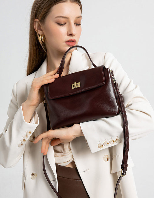 Cowhide Genuine Leather Tote Bag for Women Soft Natural Cow Leather Handbag Crossbody Bags Female Shoulder Bags