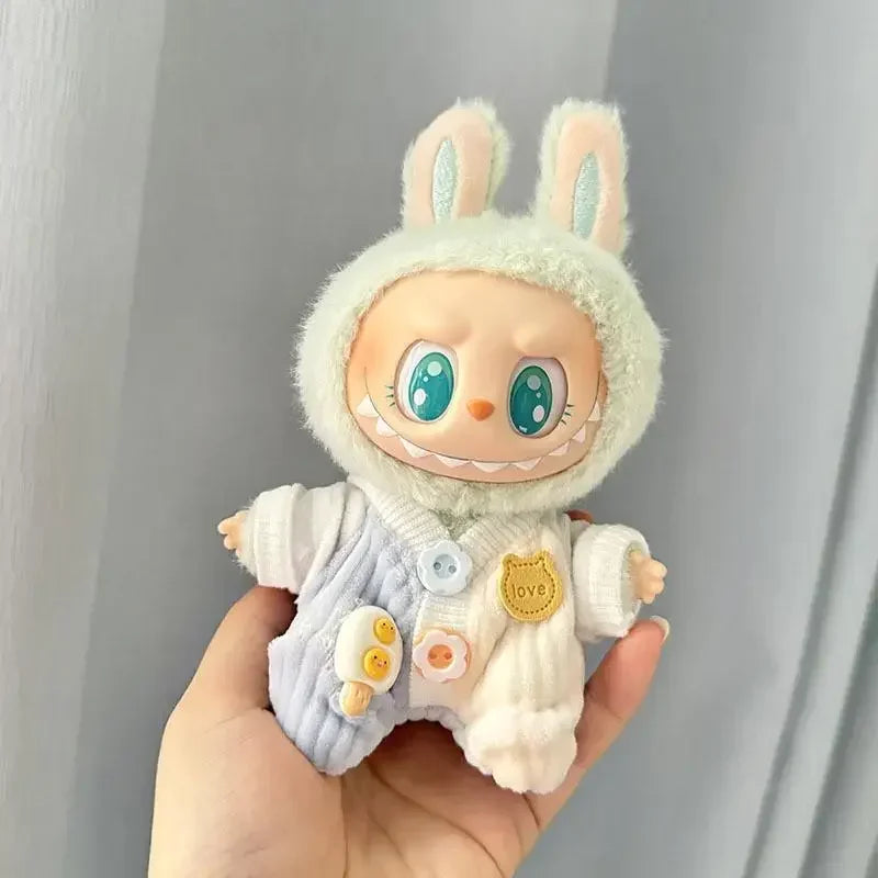 Mini Plush Doll'S Clothes Outfit Accessories For Labubu V1 V2 V3 Idol Dolls Clothing Gift DIY Accessories Gifts New Style