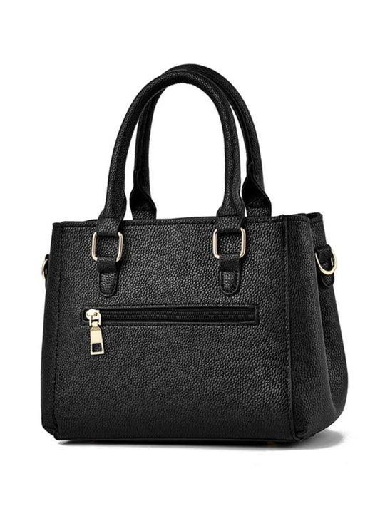 Fashionable Embroidery Thread Large Capacity Women's Bag Shoulder Bag Wool Ball Pendant Handbag