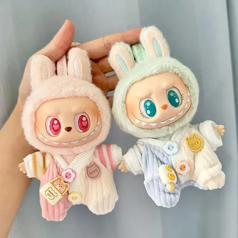 Mini Plush Doll'S Clothes Outfit Accessories For Labubu V1 V2 V3 Idol Dolls Clothing Gift DIY Accessories Gifts New Style