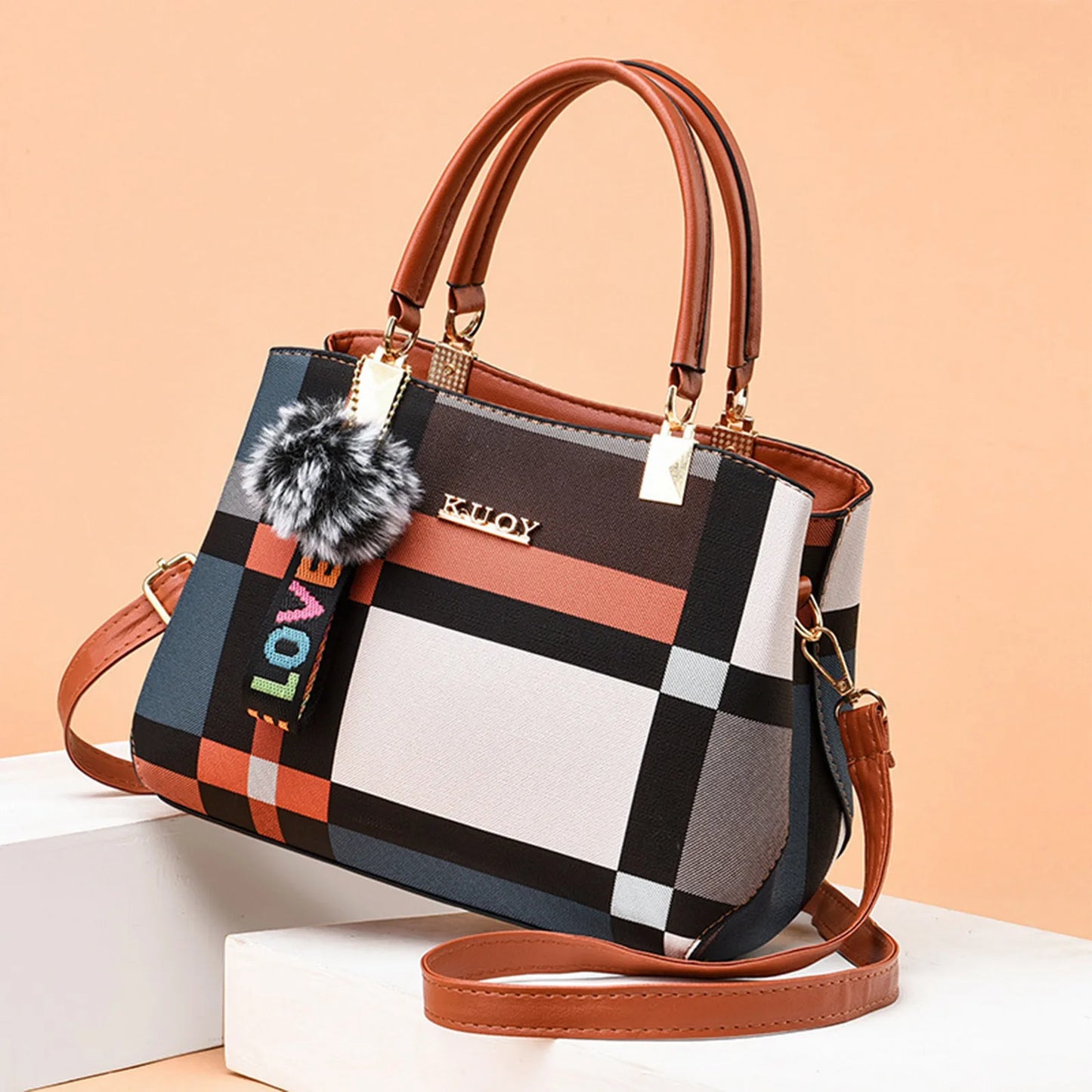 Fashionable Women's Bag, Handbag, European And American One Shoulder Crossbody Bag