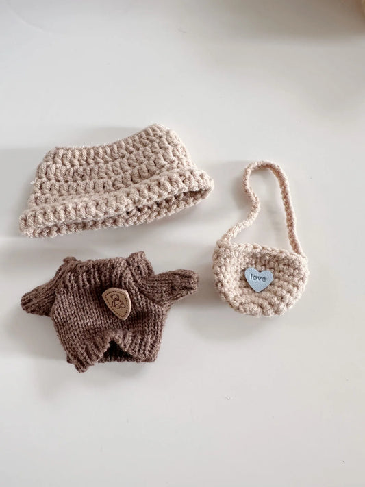 Doll Clothes For LABUBU Universal Baby Clothes Mini Plush Doll Clothing for Labubu I II III Idol Dolls Fans Gift