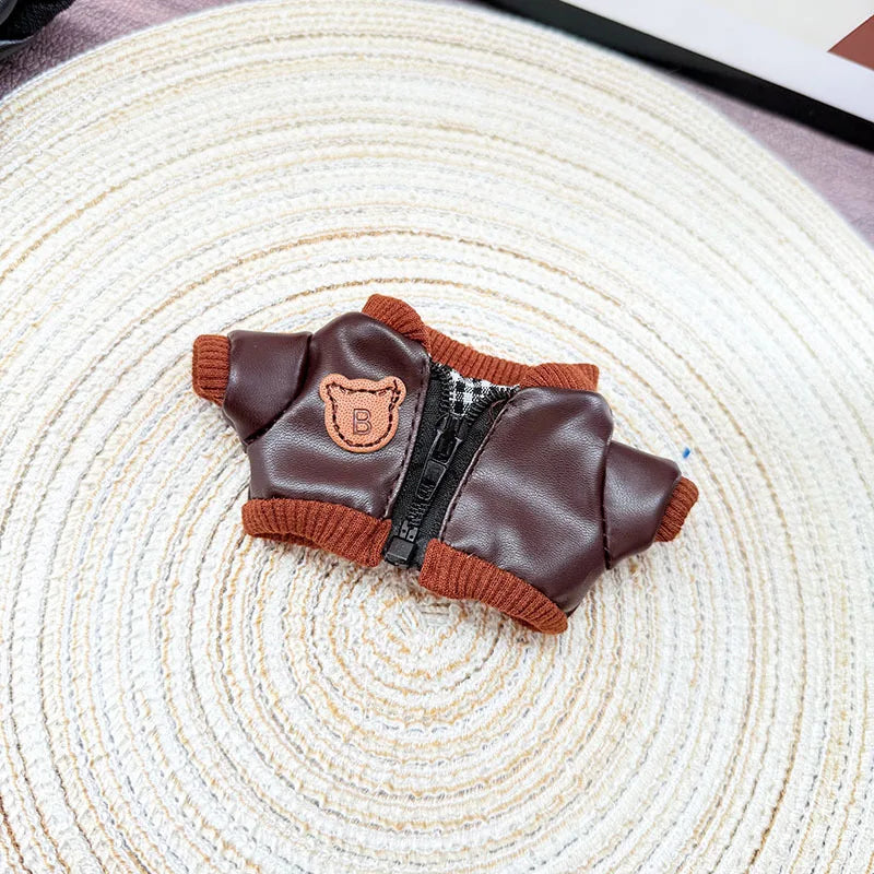 Labubu Doll'S Clothes Cool And Sweet Leather Clothing Labubu I II Idol Dolls Sitting Party Accessories