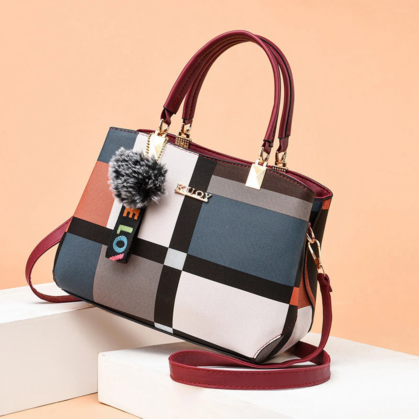 Fashionable Women's Bag, Handbag, European And American One Shoulder Crossbody Bag