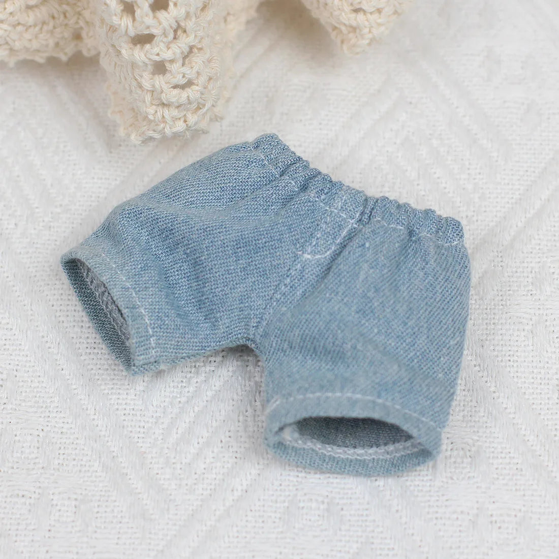 For 17cm Labubu Clothes I II Idol Dolls Accessories Sweatshirt Heart-Beating Hoodie Macaron For Labubu Doll Jeans Clothes