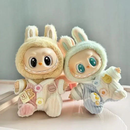 Mini Plush Doll'S Clothes Outfit Accessories For Labubu V1 V2 V3 Idol Dolls  Clothing Gift DIY Accessories Gifts New Style