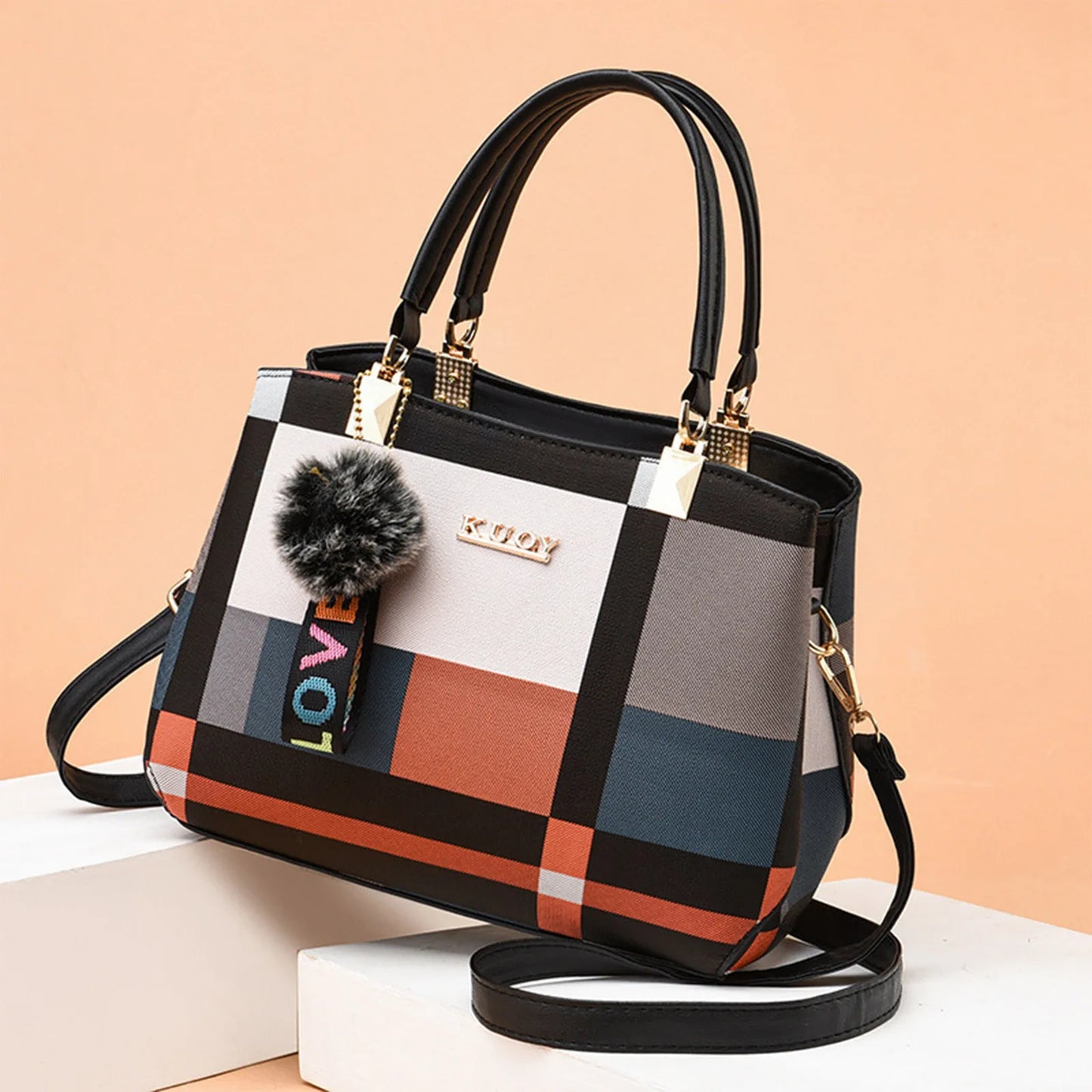 Fashionable Women's Bag, Handbag, European And American One Shoulder Crossbody Bag