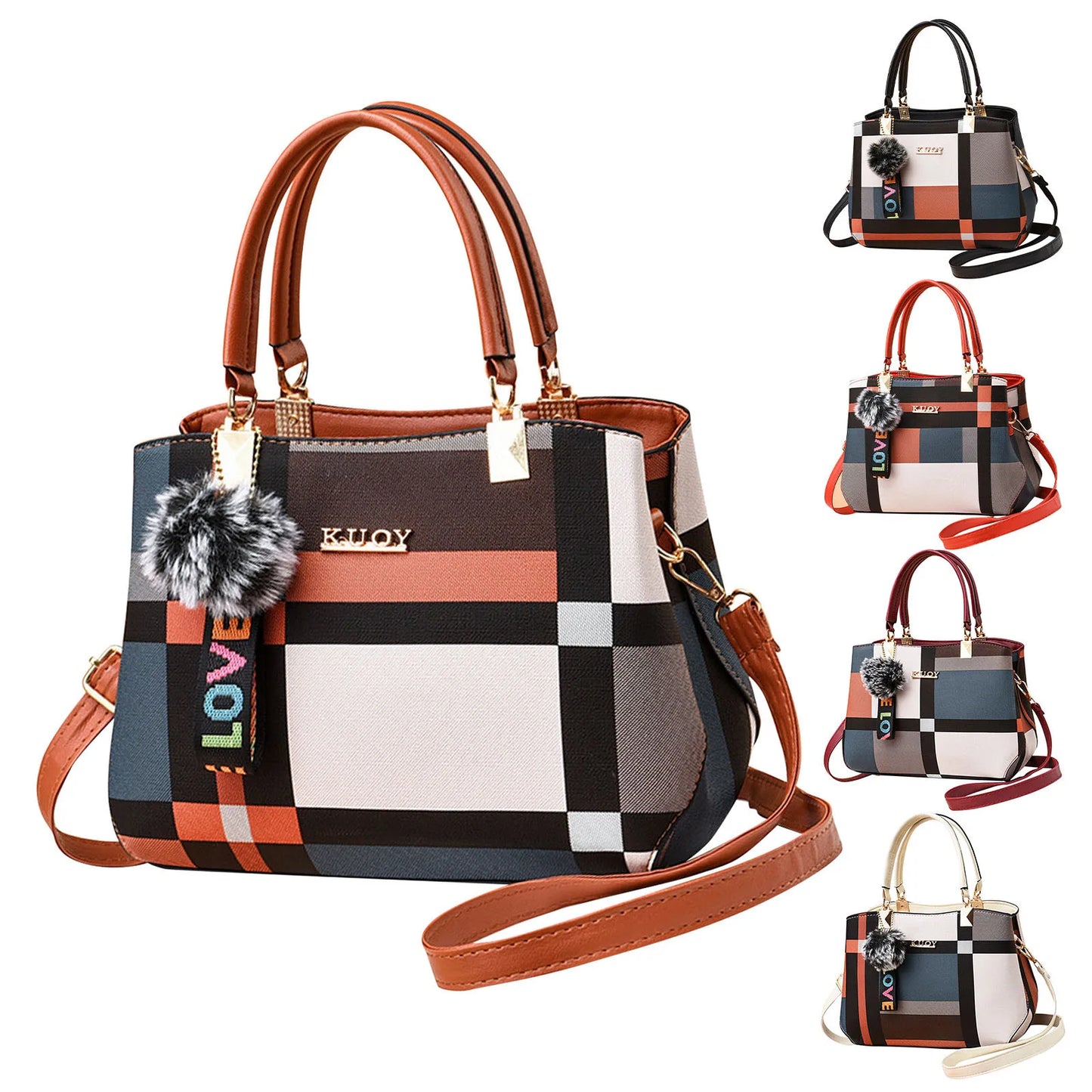 Fashionable Women's Bag, Handbag, European And American One Shoulder Crossbody Bag