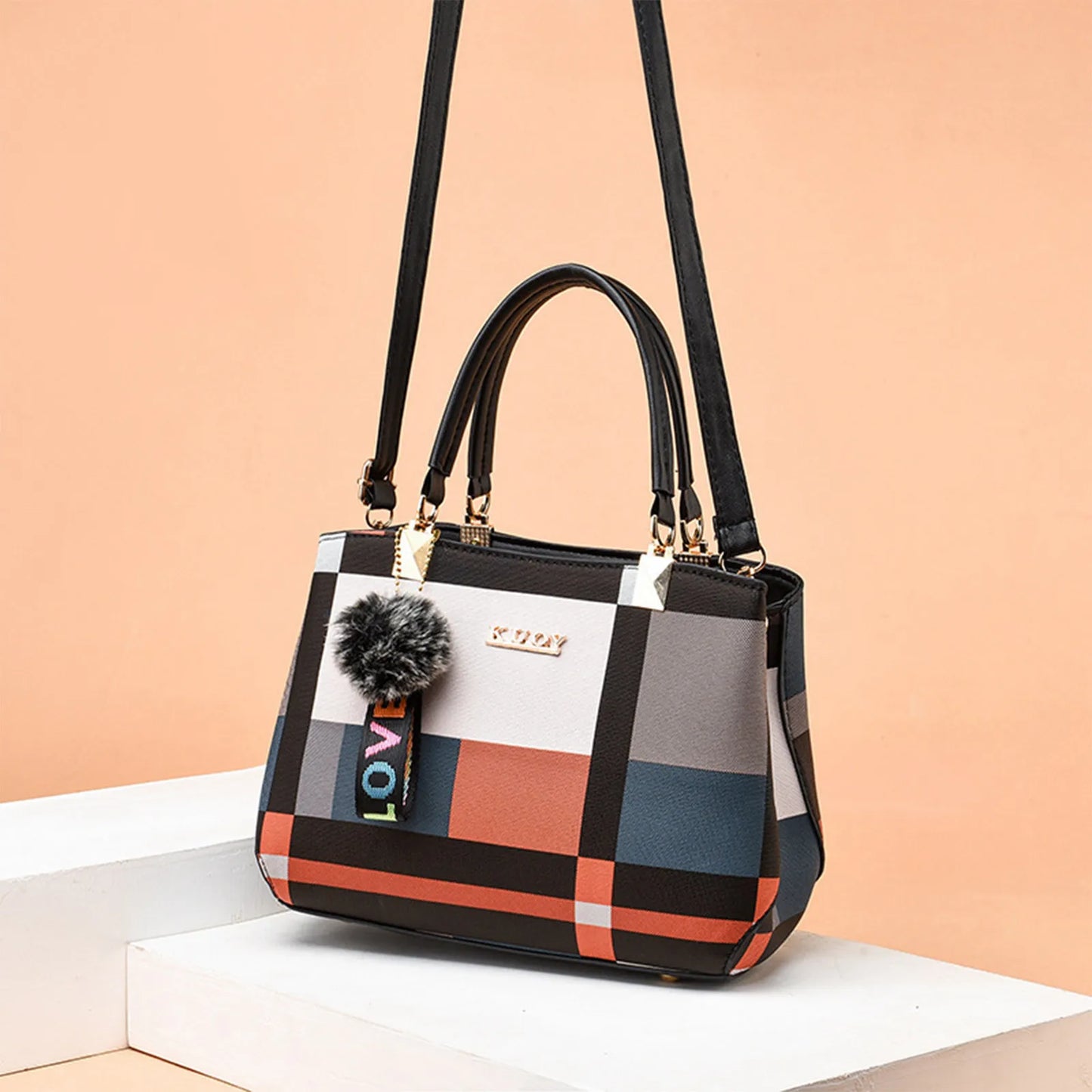 Fashionable Women's Bag, Handbag, European And American One Shoulder Crossbody Bag